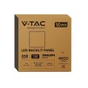 Panel LED V-TAC 40W 600x600 backlight 33mm 120Lm/W zasilacz Philips VT-61040 4000K 4800lm 5 lat gwarancji