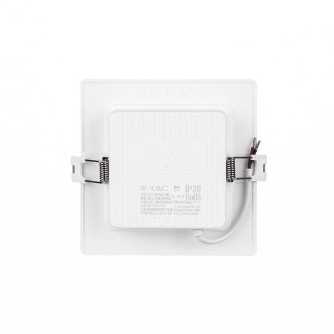 Panel wpuszczany V-TAC 6W LED SAMSUNG CHIP kwadrat 120x120mm VT-61006SQ-S 6500K 660lm 5 lat gwarancji