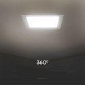 Panel wpuszczany V-TAC 6W LED SAMSUNG CHIP kwadrat 120x120mm VT-61006SQ-S 6500K 660lm 5 lat gwarancji