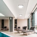 Plafon V-TAC 24W LED SAMSUNG CHIP kwadrat 30x30cm natynkowy IP44 czarny VT-8624B 4000K 2500lm 5 lat gwarancji