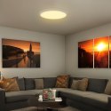 Plafon V-TAC 36W LED SAMSUNG CHIP okrągły 42cm natynkowy pilot czujnik ruchu IP44 biały VT-8630S 4000K 3820lm 5 lat gwarancji