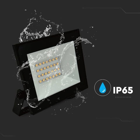 Projektor LED V-TAC 20W LED SMD czarny VT-44022 6500K 1510lm