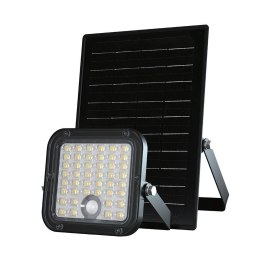 Projektor LED solarny V-TAC 10W pilot auto timer czujnik ruchu IP65 CCT VT-411CCT 4000K+6000K 1500lm