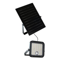 Projektor LED solarny V-TAC 10W pilot auto timer czujnik ruchu IP65 CCT VT-411CCT 4000K+6000K 1500lm