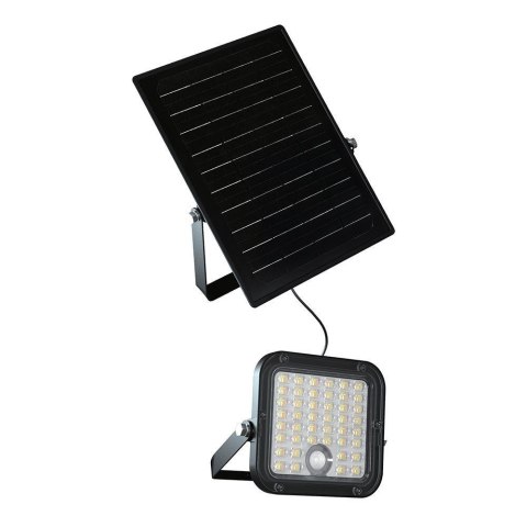 Projektor LED solarny V-TAC 10W pilot auto timer czujnik ruchu IP65 CCT VT-411CCT 4000K+6000K 1500lm