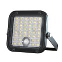 Projektor LED solarny V-TAC 10W pilot auto timer czujnik ruchu IP65 CCT VT-411CCT 4000K+6000K 1500lm