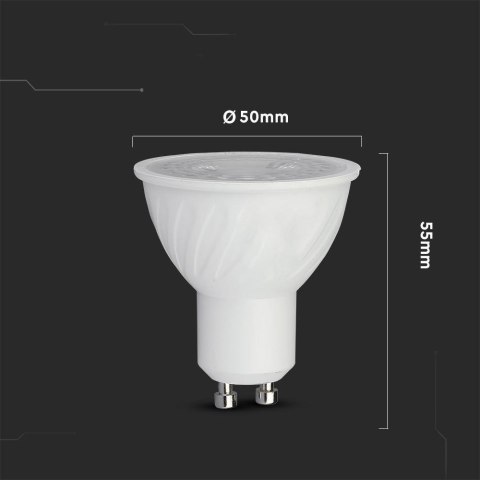 Żarówka LED V-TAC 6W GU10 110st VT-247 3000K 445lm