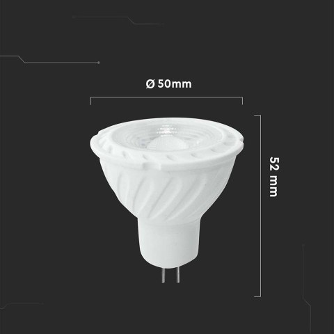 Żarówka LED V-TAC 6W GU5.3 MR16 12V 110st VT-257 4000K 445lm