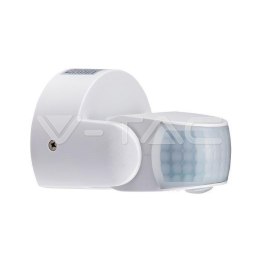 Czujnik ruchu V-TAC ścienny biały 180st/360st IP65 VT-8093