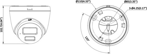 Kamera IP Hikvision DS-2CD1323G2-LIUF/SL 2.8mm PL