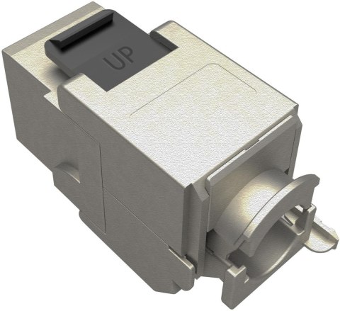 Moduł Keystone samozaciskowy Solarix Cat.6A STP RJ45 SXKJ-10G-STP-BK-SA