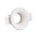 Oczko V-TAC gips GU10 wpuszczane okrągłe białe fi.103 V-TAC VT-859RD