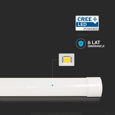 Oprawa V-TAC 50W LED liniowa natynkowa CREE CHIP 150cm 120Lm/W VT-8-50 4000K 6000lm 6 Lat gwarancji