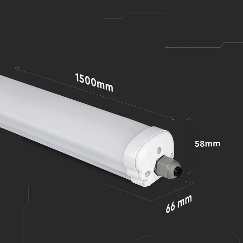 Oprawa hermetyczna LED V-TAC CREE CHIP G-series 150cm 48W 135Lm/W VT-1574 4000K 6430lm 6 Lat gwarancji