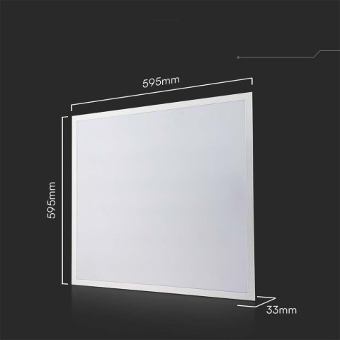 Panel LED V-TAC 36W 600x600 LED CREE CHIP zasilacz LIFUD backlight 33mm 120Lm/W VT-61036 4000K 4320lm 6 lat gwarancji