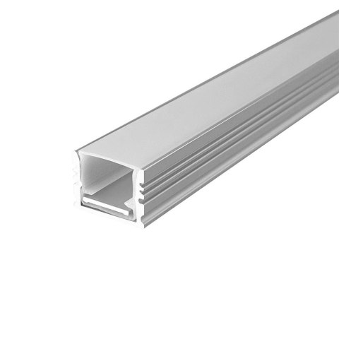 Profil aluminiowy anodowany V-TAC 2mb klosz mleczny 2000x17,7x13mm VT-71005 5 lata gwarancji