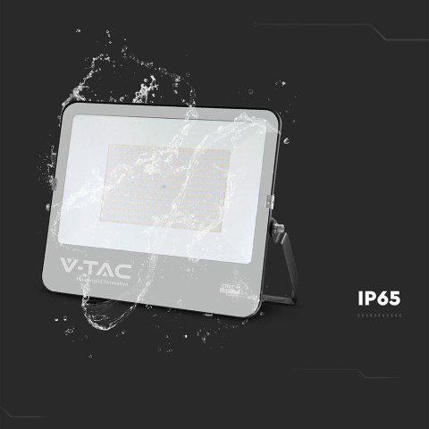 Projektor LED V-TAC CREE CHIP 200W 135lm/W przewód 1m IP65 VT-44201 4000K 27000lm 6 lat gwarancji