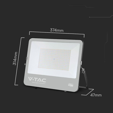Projektor LED V-TAC CREE CHIP 200W 135lm/W przewód 1m IP65 VT-44201 6500K 27000lm 6 lat gwarancji