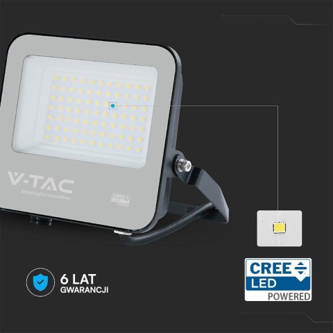 Projektor LED V-TAC CREE CHIP 50W 135lm/W IP65 VT-4455 4000K 6750lm 6 lat gwarancji