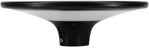 SOLARNA OPRAWA PARKOWA LED SOLUM 20W 2200LM 3000-4000K IP65 CZARNA