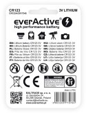 Bateria CR123 everActive (blister 1 szt.)
