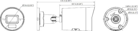 Kamera IP Hikvision DS-2CD20123G2-LIUY/SL(2.8mm)