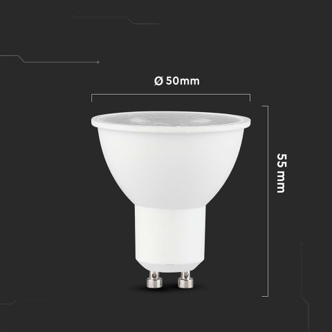 Żarówka LED V-TAC CREE CHIP GU10 7,5W 38st VT-291 3000K 610lm 6 lat gwarancji