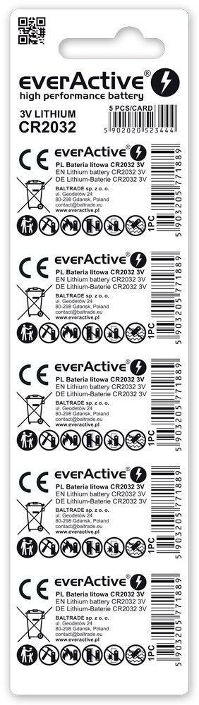 Bateria CR2032 everActive (blister 5 szt.)
