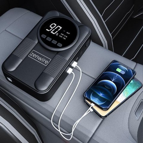 Booster Powerbank Jump Starter Kompresor Samochodowy Zenwire CYD14