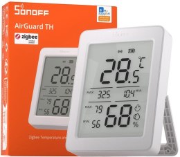 Czujnik Temperatury i Wilgotności ZigBee LCD Sonoff AirGuard TH SNZB-02DR2