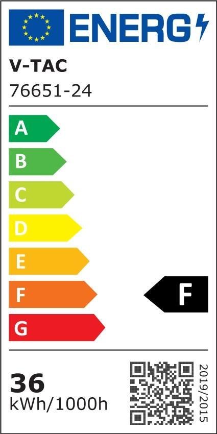 Plafon V-TAC 36W LED SAMSUNG CHIP okrągły 42cm natynkowy pilot czujnik ruchu IP44 biały VT-8630S 4000K 3820lm 5 lat gwarancji