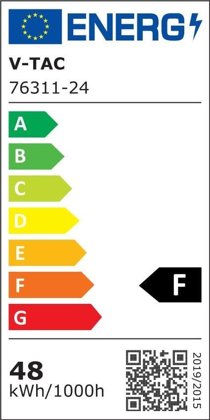 Plafon V-TAC 48W LED SAMSUNG CHIP kwadrat 42x42cm natynkowy IP44 biały VT-8630 4000K 5160lm 5 lat gwarancji