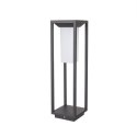 Słupek ogrodowy solarny V-TAC 4W LED SAMSUNG CHIP szary 2-funkcje IP65 VT-66-N 3000K 280lm 3 lata gwarancji