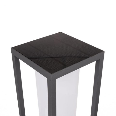 Słupek ogrodowy solarny V-TAC 4W LED SAMSUNG CHIP szary 2-funkcje IP65 VT-66-N 3000K 280lm 3 lata gwarancji