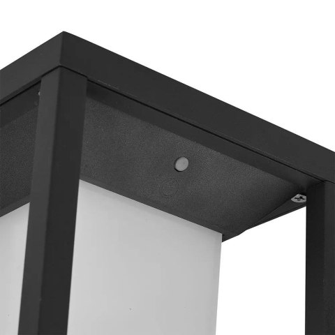 Słupek ogrodowy solarny V-TAC 4W LED SAMSUNG CHIP szary 2-funkcje IP65 VT-66-N 3000K 280lm 3 lata gwarancji
