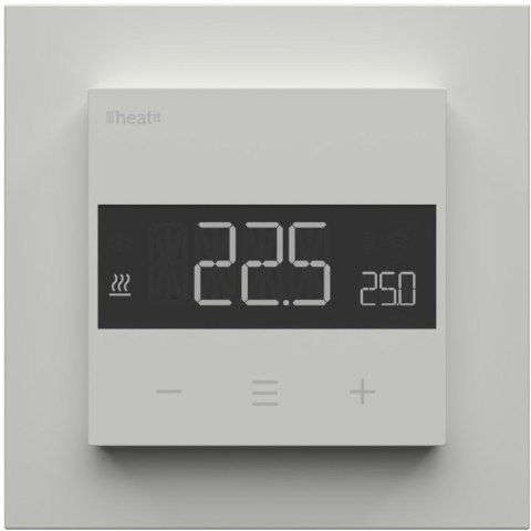 Termostat Heatit WiFi6 White RAL 9003 Wi-Fi Thermostat 3600W 16A