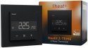 Termostat Heatit Z-TRM6 Black Matt Z-Wave Thermostat 3600W 16A 868,4 Mhz