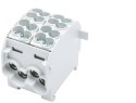 Blok rozdzielczy - odgałęźny SCB 25-2 Al/Cu 80120 SIMBLOCK szary 81505002