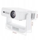 Mini Projektor Przenośny Rzutnik Android 14 WiFi 360 Full HD 4K do Telefonu Zenwire IMC260