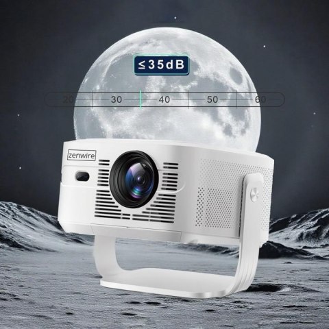 Mini Projektor Przenośny Rzutnik Android 14 WiFi Zenwire PrimeView IMC460 Pro
