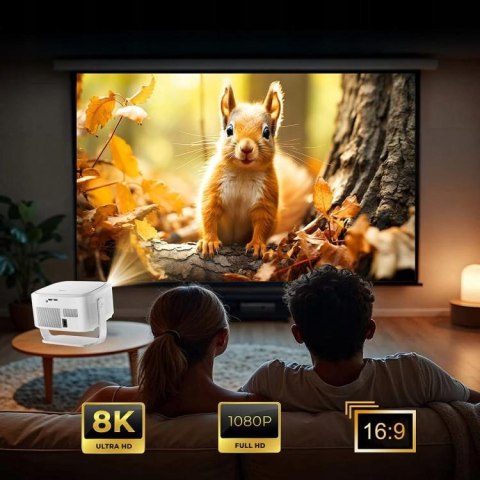 Mini Projektor Przenośny Rzutnik Android 14 WiFi Zenwire PrimeView IMC460 Pro