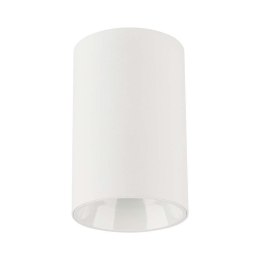 Oprawa sufitowa V-TAC GU10 okrągła natynkowa tuba biała 65x100mm VT-1131 3 lata gwarancji