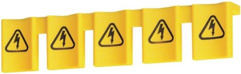 Osłona przed dotykiem do szyn grzeb. kołkowych i widełkowych szerokość 5M Hager KZ059