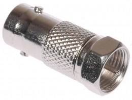 PRZEJSCIE WTYK F - GNIAZDO BNC