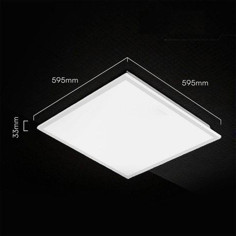 Panel LED V-TAC 40W 600x600 LED CREE CHIP zasilacz STARSENSE backlight 33mm 120Lm/W VT-61044 6500K 4800lm 6 lat gwarancji