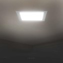Panel LED V-TAC wpuszczany premium downlight 6W kwadrat 120x120 VT-61006 3000K 660lm