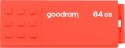 Pendrive Goodram UME3 Care 64GB USB 3.0 Pomarańczowy