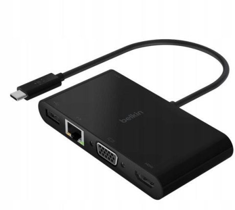 Stacja dokująca Belkin USB-C Multimedia + Charge Adapter (100W)