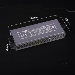 Zasilacz do LED hermetyczny SLIM V-TAC 60W 12V 5A IP67 filtr EMI VT-13060