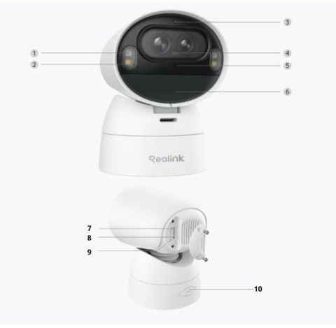 Kamera IP Reolink Argus Series B730 8MP Wi-Fi 8MP bateryjna